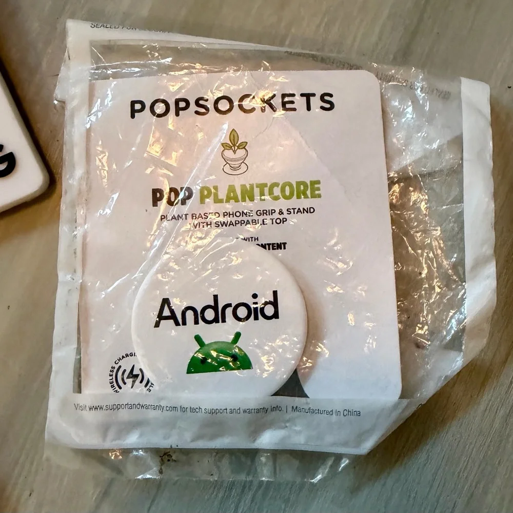 4 Pack Google Pack Your Pixel Tag Samsung Lanyard ID Holder Android Pop Socket